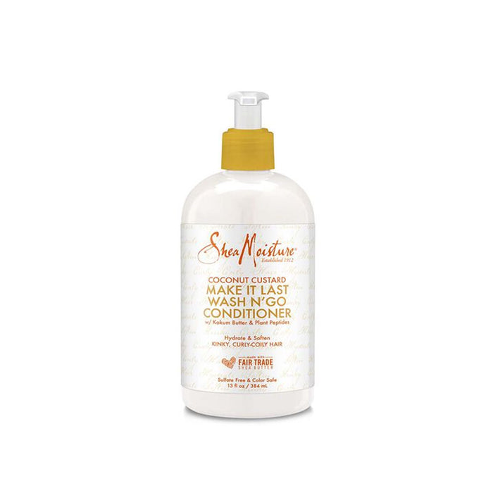 Après-shampooing Make It Last Wash N&#39; Go - Crème à la noix de coco 384 ml - Shea Moisture - 1