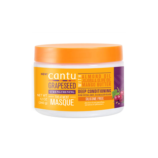 Masque Fortifiant aux Pépins de Raisin 340 G - Cantu - 1