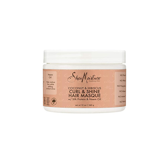 Masque Noix de Coco & Hibiscus 326gr - Shea Moisture - 1