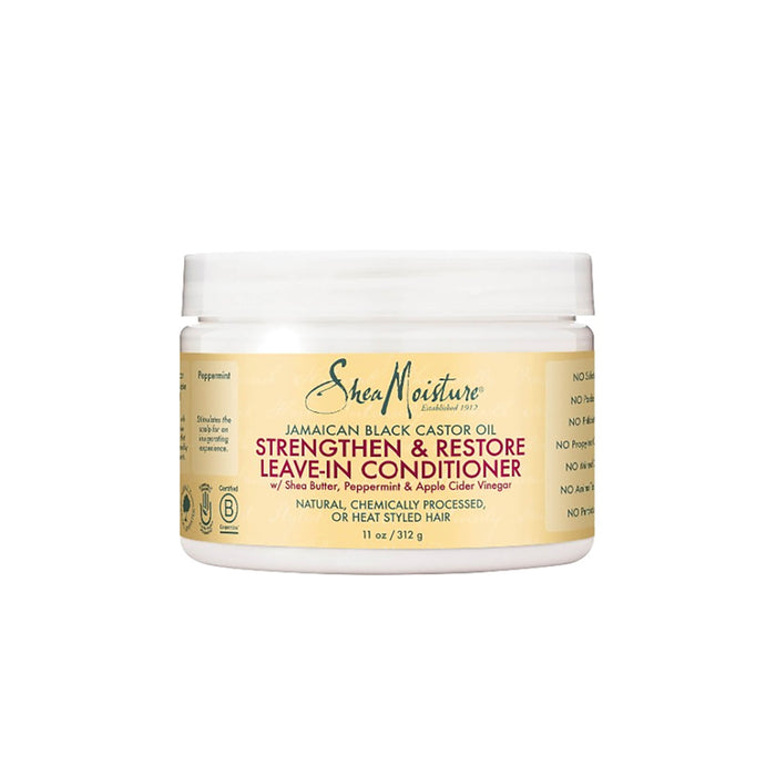 Leave in Jamaican Black Castor Oil Strengthen &amp; Restore 312 G - Shea Moisture - 1