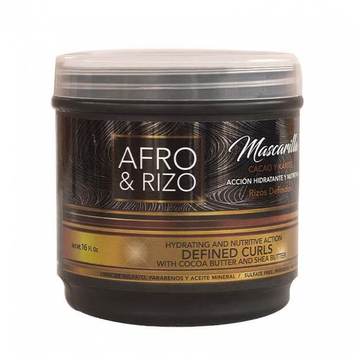 Masque pour cheveux bouclés - Afro & Rizo : 236ml - 1