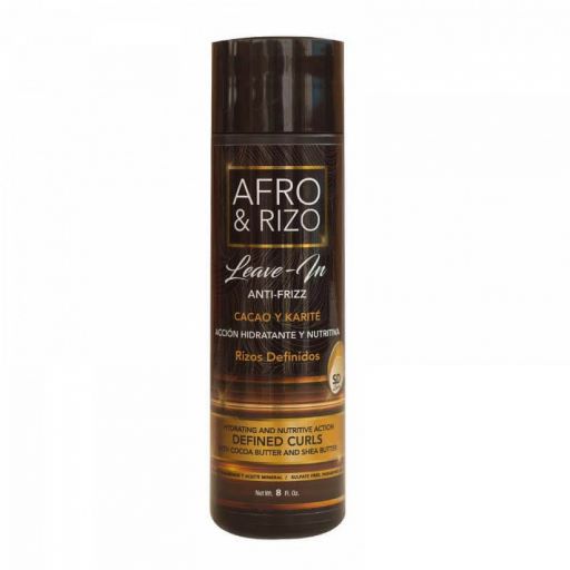 Crème démêlante pour cheveux - Sans rinçage. - Afro & Rizo - 1