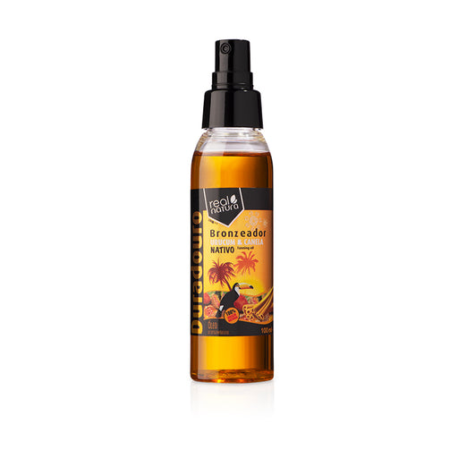 Aceite Tan with Achiote and Cinnamon - Huile de bronzage à l&#39;urucum + cannelle 100 ml - Real Natura - 1