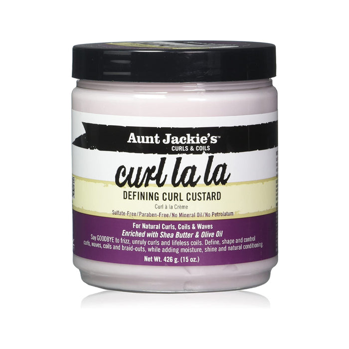 Crème Coiffante - Curl la la Defining Curl Custard 426 G - Aunt Jackie's - 1