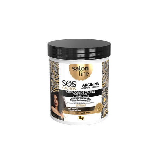 Activateur de Boucles SOS Cachos Arginine - 1kg - Salon Line - 1