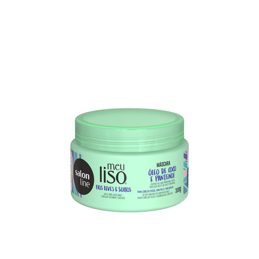 Masque super hydratant à la noix de coco - Meu Liso 300gr - Salon Line - 1