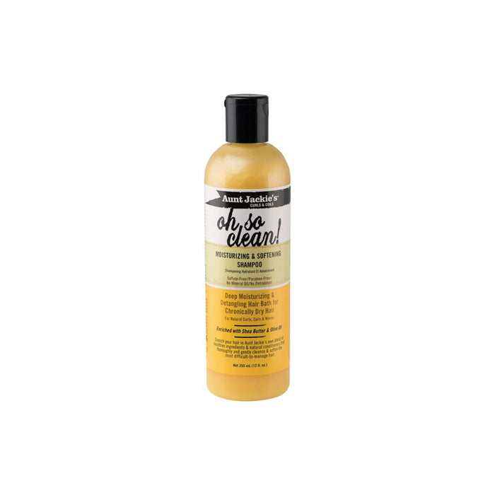 Champú Aceite de Coco - Oh si propre ! Shampooing Hydratant &amp; Adoucissant 355 ml - Aunt Jackie's - 1