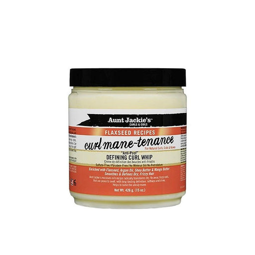 Crème de maintien Curl Mane Tenance aux graines de lin - Aunt Jackie's - 1