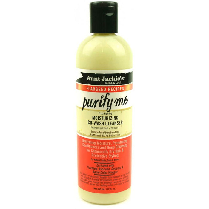 Gel nettoyant hydratant - Flaxseed Purify Me - Aunt Jackie's - 1