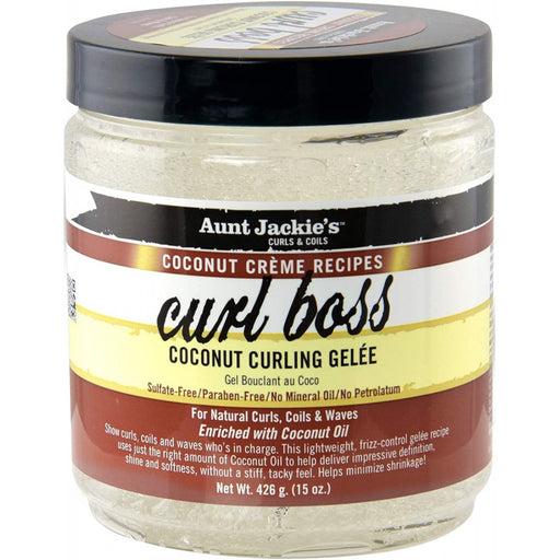 Gel Fixateur de Boucles - Curl Boss Coco - Aunt Jackie's - 1