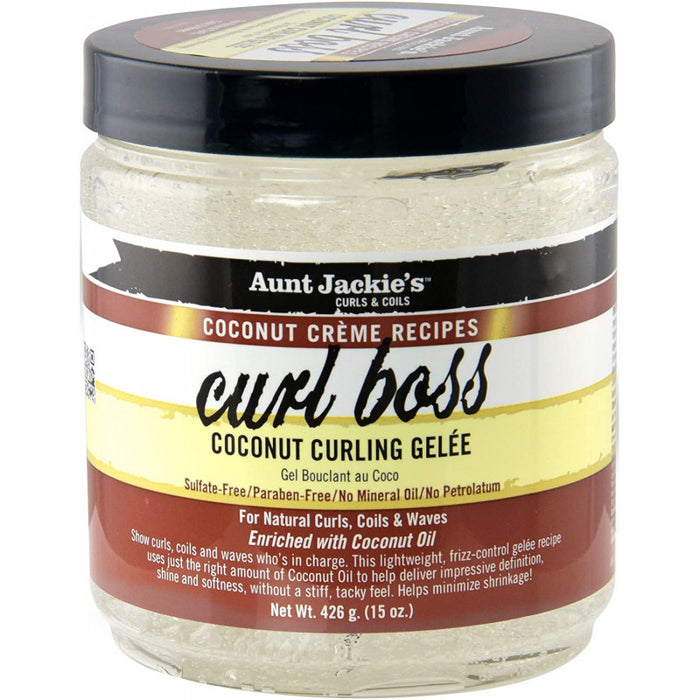 Gel Fixateur de Boucles - Curl Boss Coco - Aunt Jackie's - 1