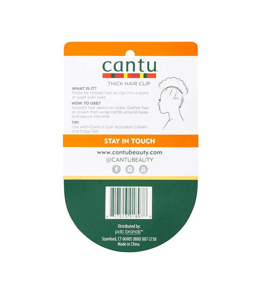 Pince épaisse pour cheveux épais à tenue extra forte - Cantu - 2