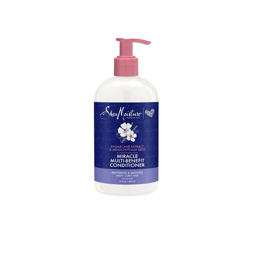 Après-shampooing Miracle à l'extrait de canne à sucre et de graine de Limnanthe 384ml - Shea Moisture - 1
