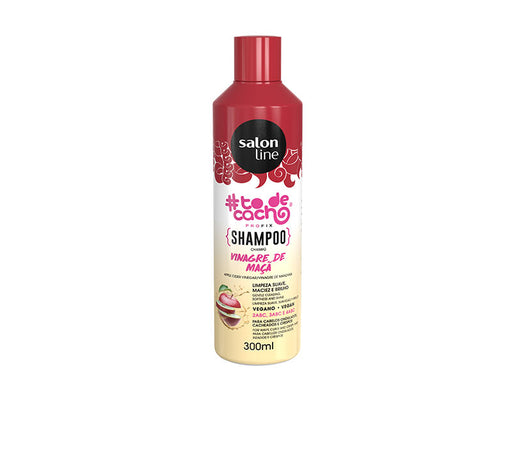 Shampooing 'To de Cacho' - Vinaigre de Pomme 300ml - Salon Line - 1