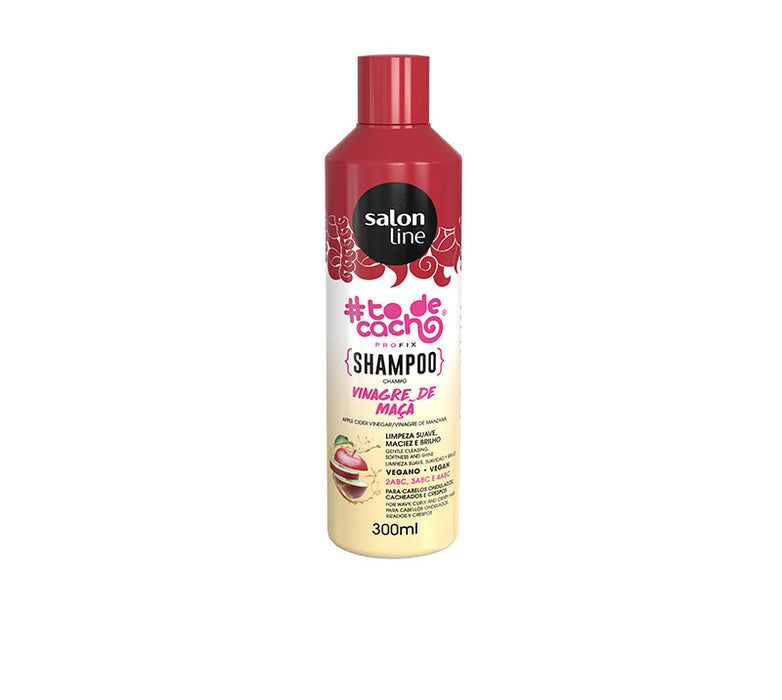 Shampooing 'To de Cacho' - Vinaigre de Pomme 300ml - Salon Line - 1