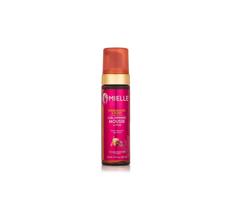 Mousse définissante aux fruits de la grenade et au miel avec fixation 222ml - Mielle - 1