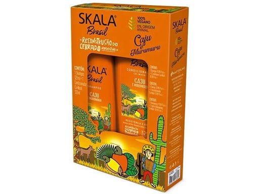 Pack Shampooing + Après-shampooing - Caju E Murumuru - Skala - 1