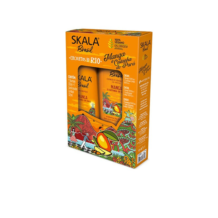 Pack shampooing et après-shampooing - Manga E Castanya Do pour - Skala - 1
