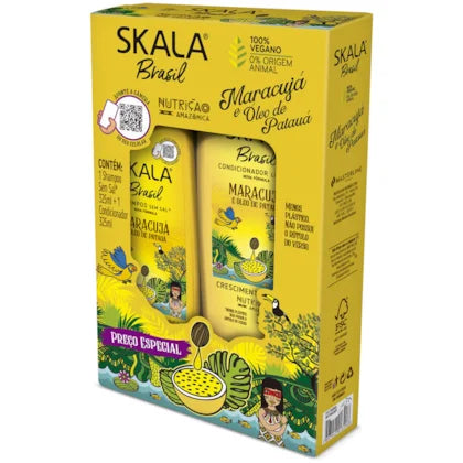 Pack Shampooing et Après-Shampooing - Maracujá Oleo de Patatua - Skala - 1