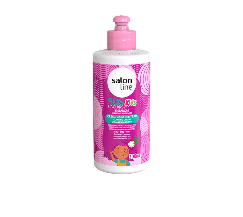 Crème coiffante pour enfants S.O.S Cachos 300ml - Salon Line - 1