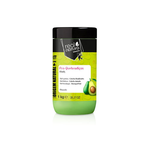 Masque sans sel à l'avocat anti-casse 1kg - Real Natura - 1