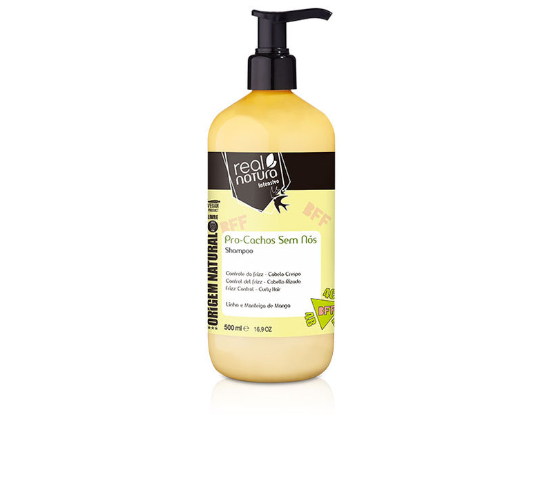 Shampooing Pro-boucles Cheveux Bouclés 500ml - Real Natura - 1