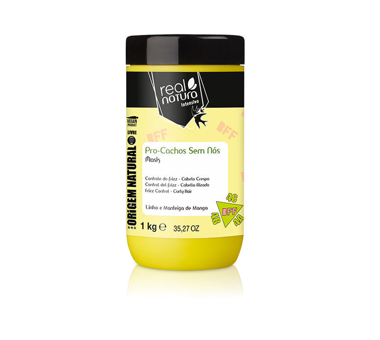 Masque Sans Sel Bff Pro-boucles Sans Noeuds 1000gr - Real Natura - 1