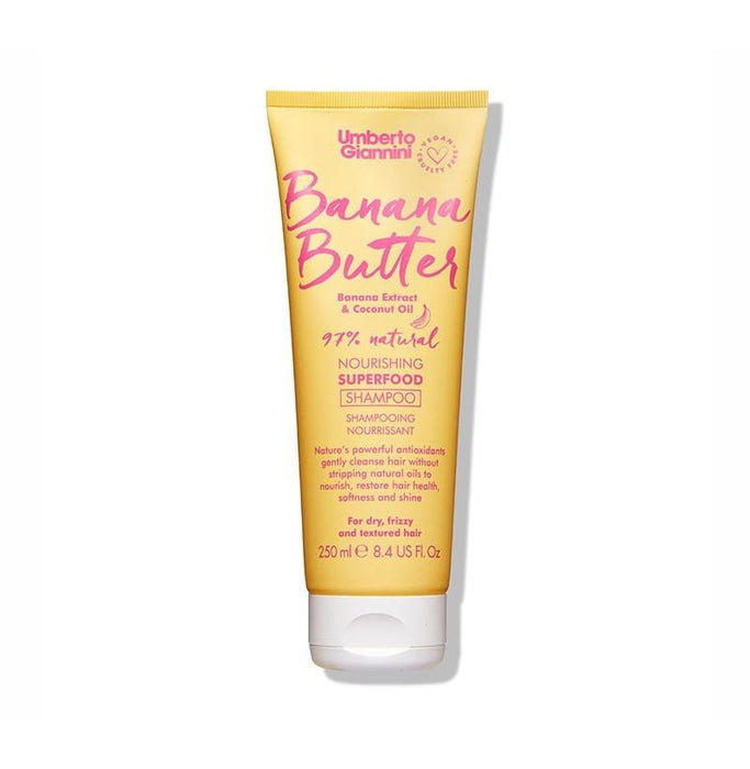 Shampoing nutritif Superfood - Beurre de banane 250ml - Umberto Giannini - 1