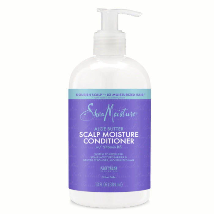 Après-shampoing hydratant Aloe Butter Scalp 384ml - Shea Moisture - 1