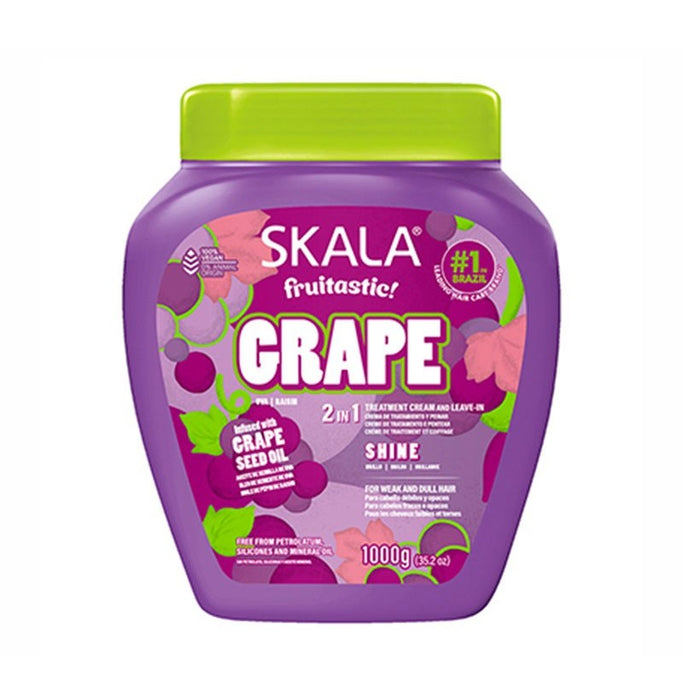 Crème Conditionnante Raisin Fructastique 2 en 1 1000 ml - Skala - 1