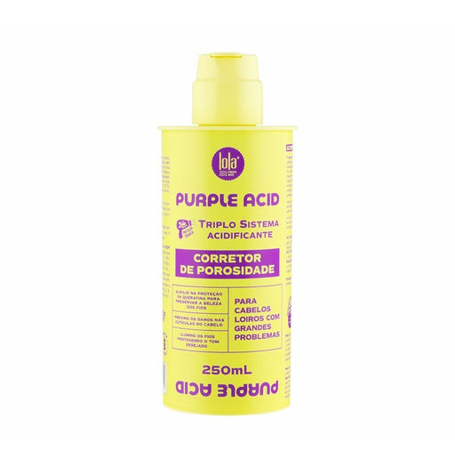Correcteur de Porosité Purple Acid – 250 ml – Lola Cosmetics | Equilibre, Scelle et Restaure les Cheveux Poreux - Lola Cosmetics - 1
