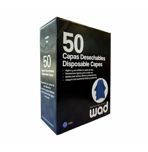 Capes jetables pour coiffeur - 50 unités - Wad Professional - 1