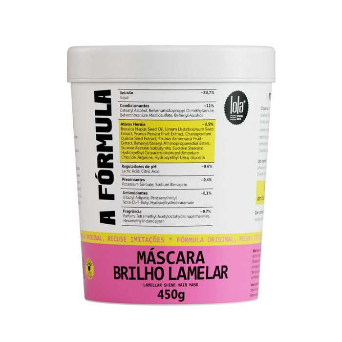 Lola Cosmetics La Fórmula Máscara Capilar 450g - Lola Cosmetics - 1