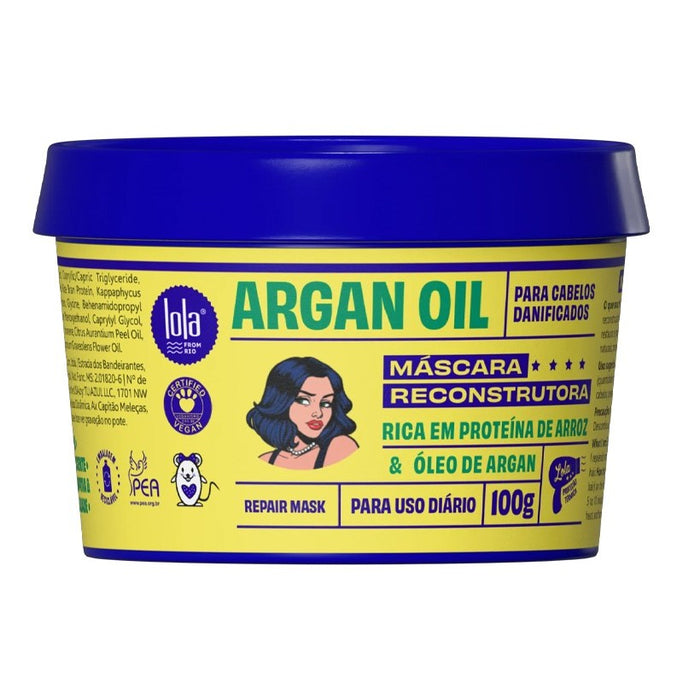 Masque à l'huile d'argan 100 g - Lola Cosmetics - 1