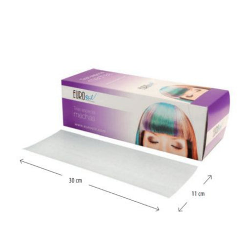 Réf.3338 Bandes spéciales mèches 100 pcs - Eurostil - 2
