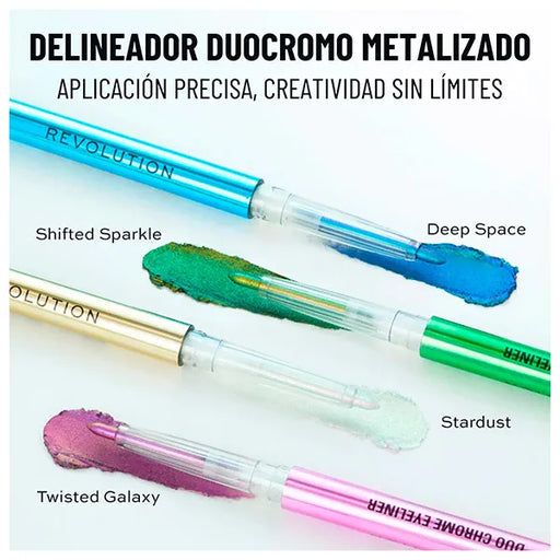 Eyeliner Métallique Duochrome - Make Up Revolution - 1