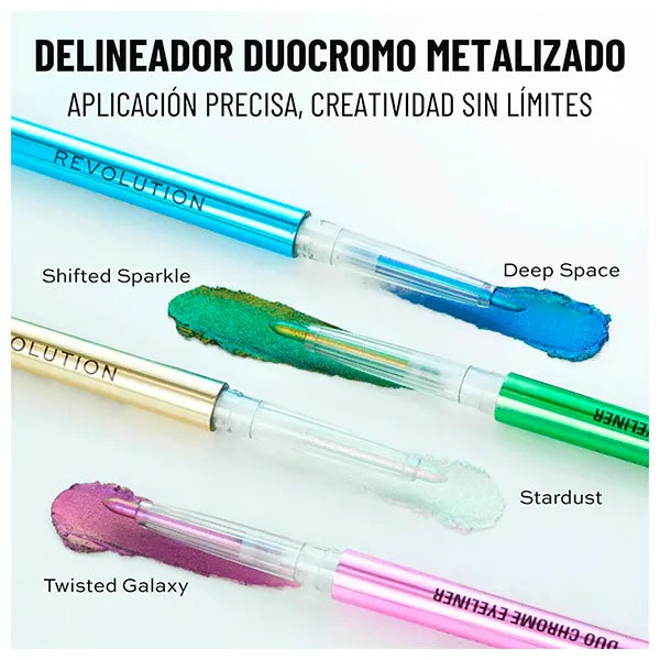Eyeliner Métallique Duochrome - Make Up Revolution - 1