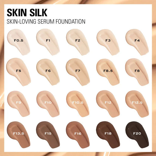Fond de teint Skin Silk Serum 23ml - Make Up Revolution - 1