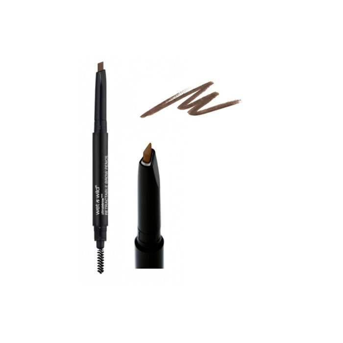Crayon à Sourcils Rétractable Ultimate Brow - Wet N Wild : Medium Brown - 1