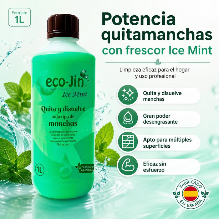 Nettoyant Multi-usages Concentré Menthe Glacée - 1 litre - Eco-jin - 3
