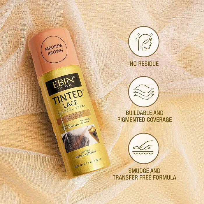 Tinted Lace Aerosol Spray 80 ml - Ebin New York - 1