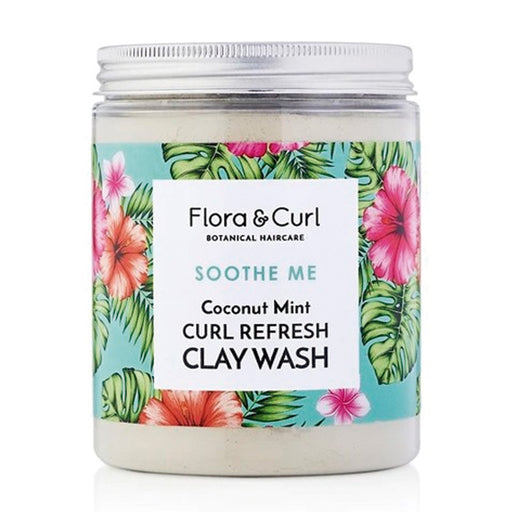 Shampoing en poudre rafraîchissant pour les boucles à la noix de coco et à la menthe 260g - Boucles florales - Flora Curl - 1