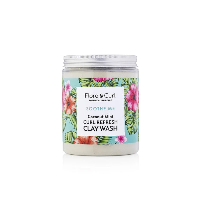 Shampoing en poudre rafraîchissant pour les boucles à la noix de coco et à la menthe 260g - Boucles florales - Flora Curl - 1