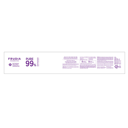 Gel Apaisant à l'Extrait de Pêche - Frudia : 300 ml - 1