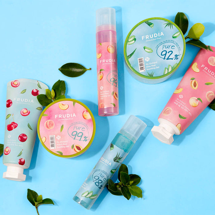Gel Apaisant à l'Extrait de Pêche - Frudia : 300 ml - 2