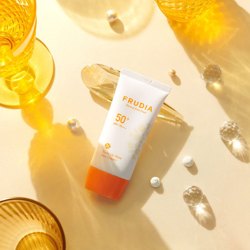 Crème Solaire Visage et Fond de Teint SPF50 50 g - Frudia - 2