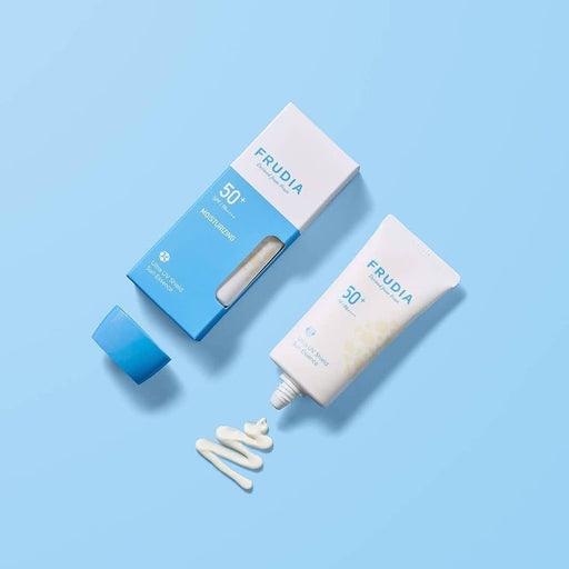 Ultra Uv Shield Sun Essence Crème de protection solaire pour le visage : Spf 50 50 ml - Frudia - 1