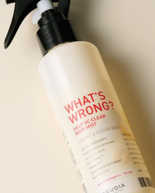 Body Mist Whats Wrong Aide à éliminer l&#39;acné - Frudia - 2