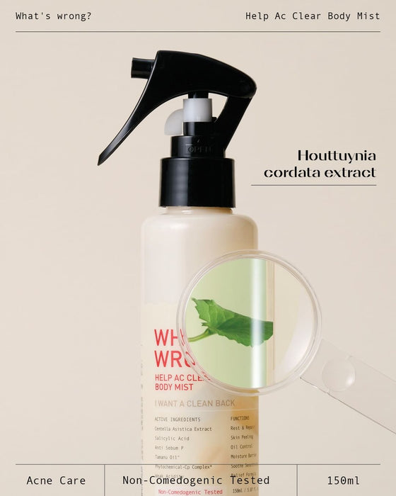Body Mist Whats Wrong Aide à éliminer l&#39;acné - Frudia - 3