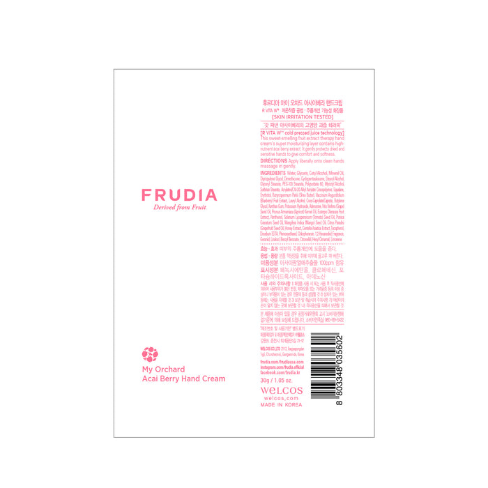 Crema Manos Melocotón - 30 gr - Frudia - 1